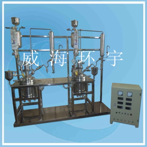 兩臺(tái)5L釜共用一臺(tái)PID